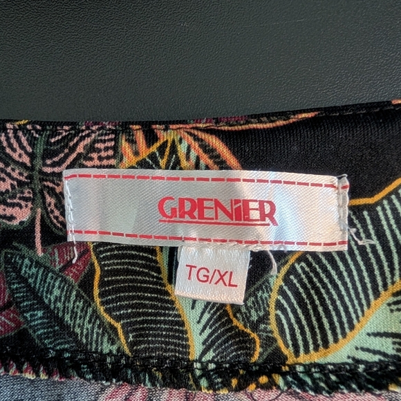 Tropical Print Women's Dress - Picture 4 of 6